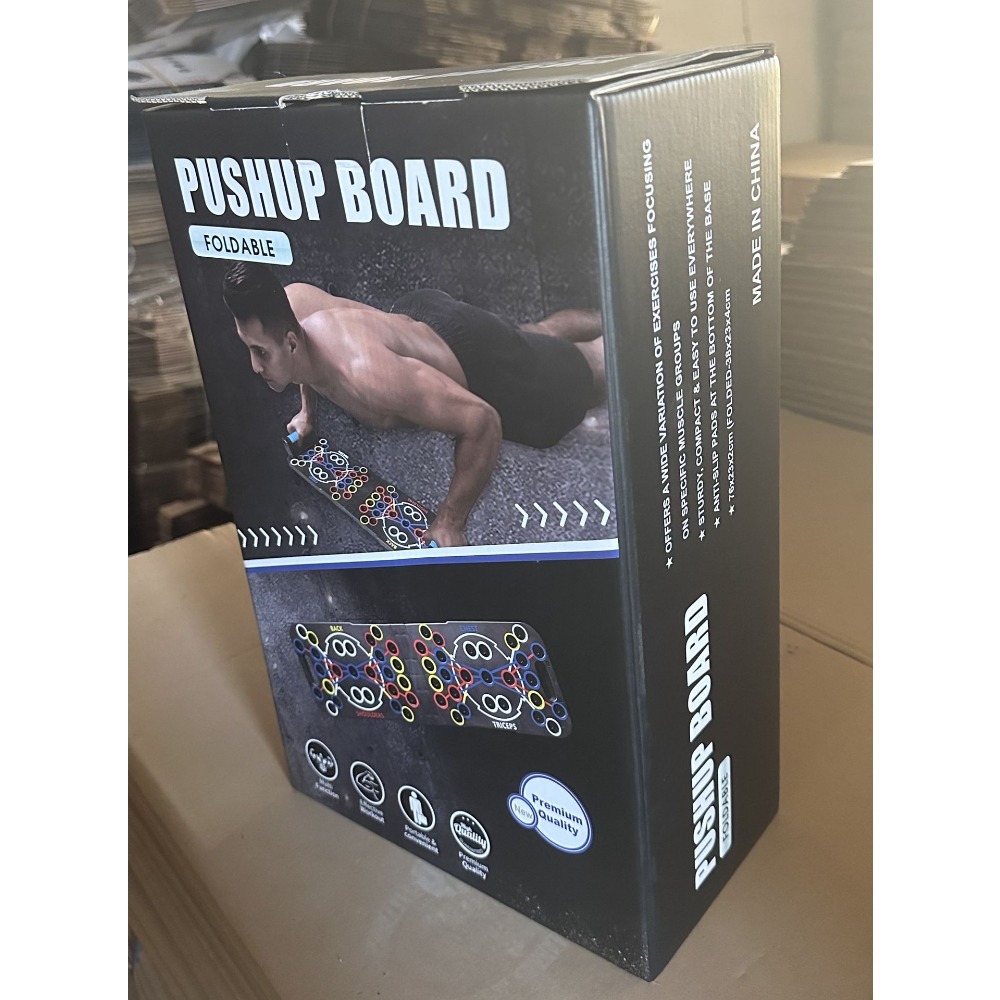 Push Up Board - Support pour pompes avec 54 trous,