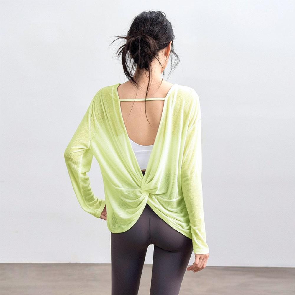 Chemise de sport ample à manch - Yoga Fitness Training avis et prix