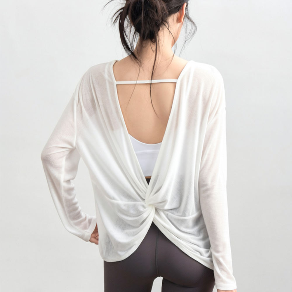 Chemise de sport ample à manch - Yoga Fitness Training avis et prix