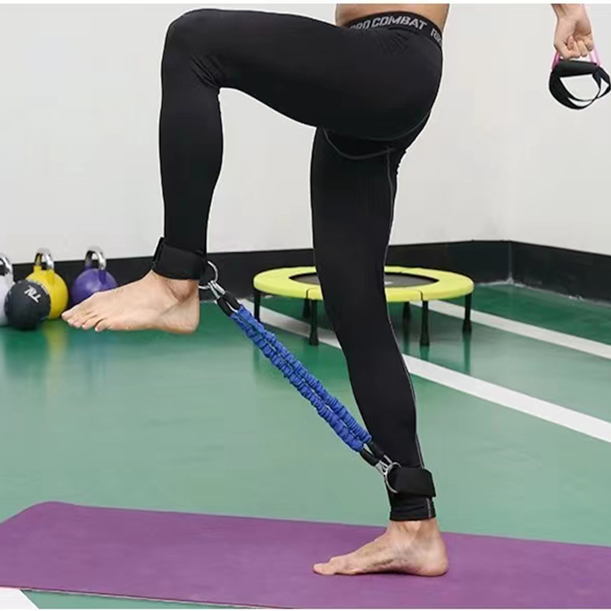 Sangles de cheville bandes de  - Yoga Fitness Resistance Band avis et prix